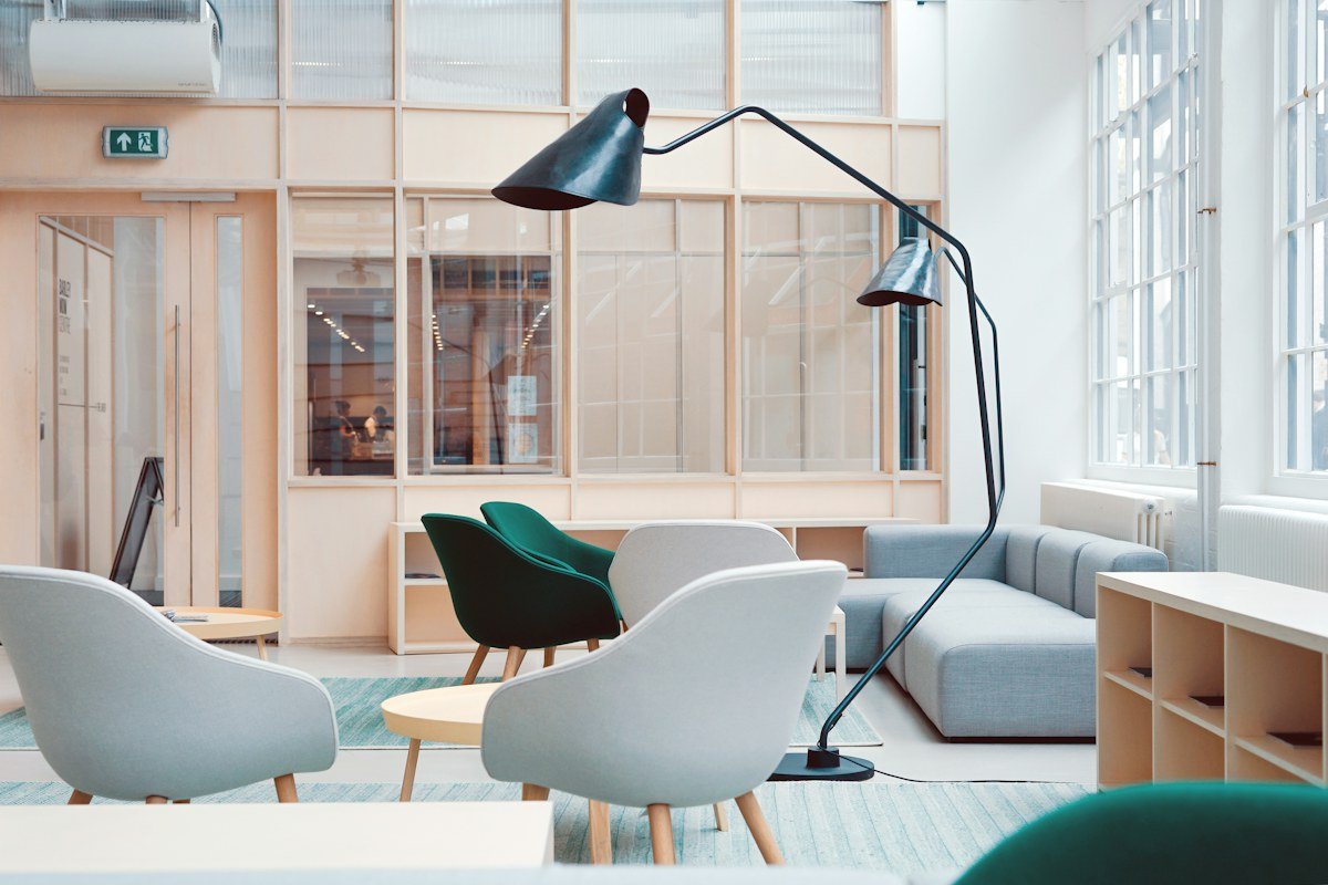 Professional commercial workspace